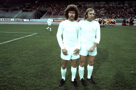 Günter Netzer Paul Breitner Real Madrid 1974